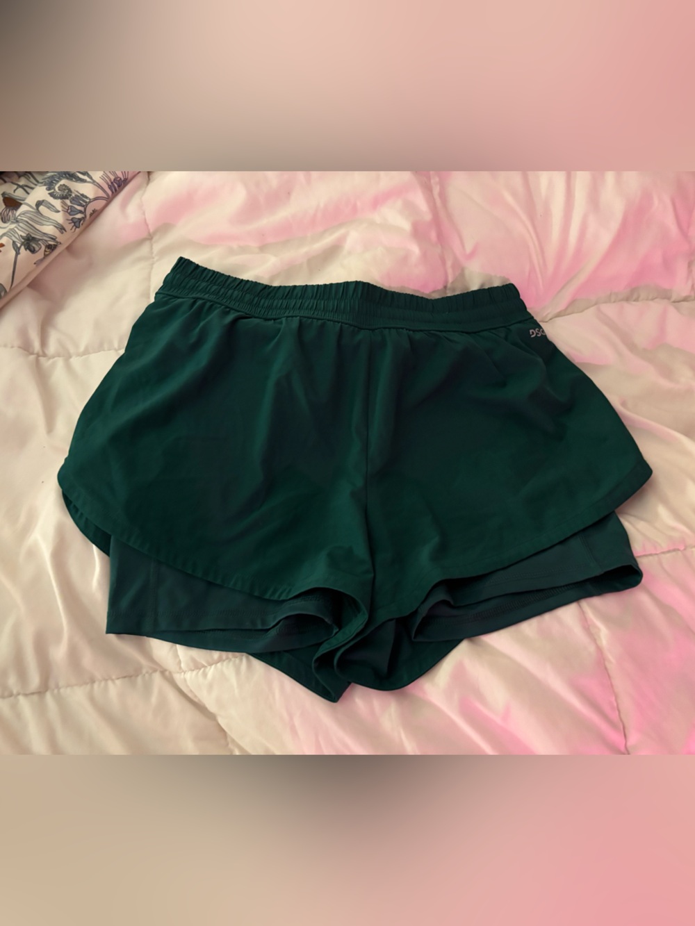 DSG Women's Deep Green Athletic Shorts